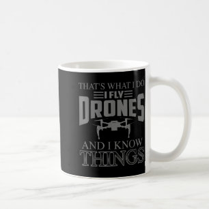 Caneca De Café Arte de Drone Engraçada Para Homens Mulheres Menin
