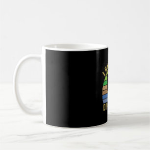 Caneca De Café Arte De Frango Eu Levanto Dinossauros Pequenos