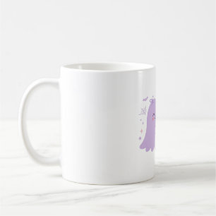 Caneca De Café Arte de Halloween de Casal de Fantasmas de Amor As