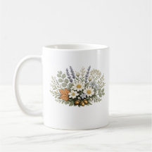Arte de Impressão de Buquê de Flores Silvestres An