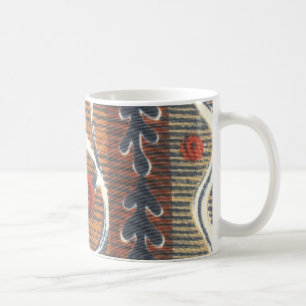 Caneca De Café Arte de Impressão de Motivo Africano Vintage