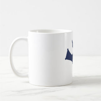 Caneca De Café Arte de Linha de Constelação Minimalista