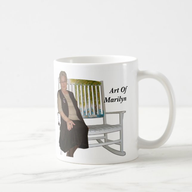 Caneca De Café Arte de Marilyn (Direita)