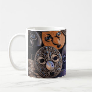 Caneca De Café Arte de Ovo RG RA