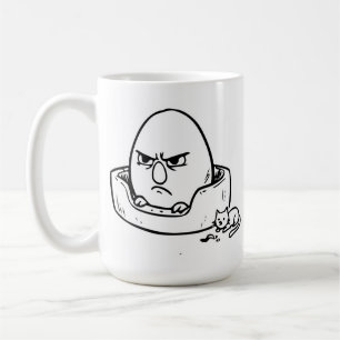 Caneca De Café Arte de Ovo RG RA