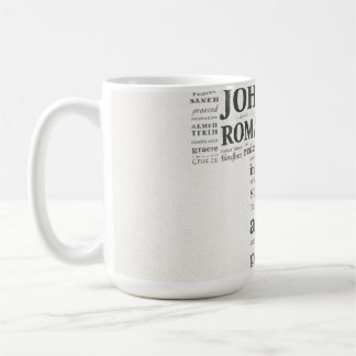 Caneca De Café Arte de Parede Cruzada de Referência de Versículo 