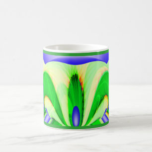 Caneca De Café arte de rebentamento de primavera