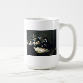 Caneca De Café Arte de Rembrandt que pinta a lição da anatomia