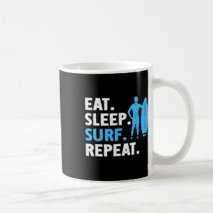 Caneca De Café Arte de Surfe Para Homens Mulheres Amante de Surfi