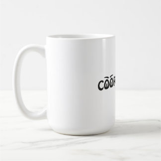 Caneca De Café Arte de Tipografia Divertida Coordenadora de Caos