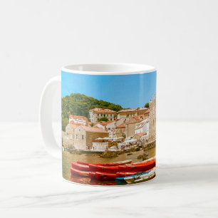Caneca De Café Arte de Viagem de Dubrovnik