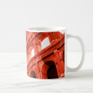 Caneca De Café Arte digital de Colósseis e estátuas/esculturas