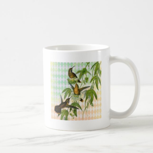 Caneca De Café Arte Digital Hummingbird (Direita)