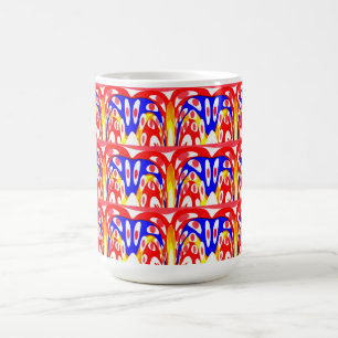 Caneca De Café Arte divertida