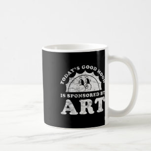 Caneca De Café Arte Divertida Fofa Retro Vintage Ou Professor De