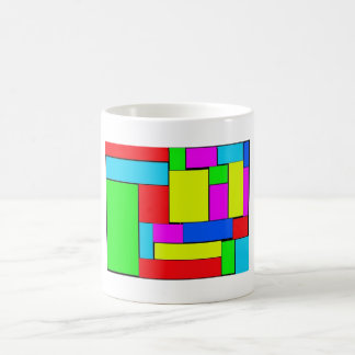 Caneca De Café arte do abstrato