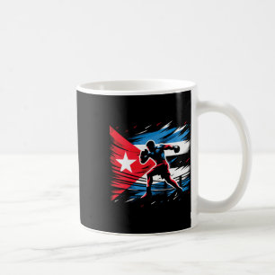 Caneca De Café Arte do campeão cubano de combate à caldeira