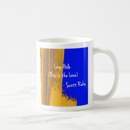 Caneca De Café Arte do Cobrir Loop Hole