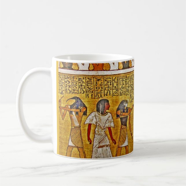 Caneca De Café Arte do egípcio de Egipto (Esquerda)
