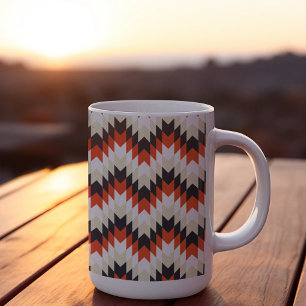 Caneca De Café Arte do Estilo Navajo