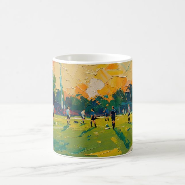 Caneca De Café Arte do Futebol (#2) (Centro)