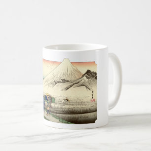Caneca De Café Arte do Mundo Flutuante Ukiyo-e Japonês Vintage