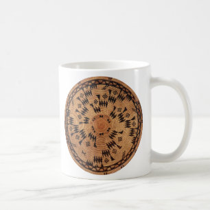 Caneca De Café Arte do nativo americano de Chumash