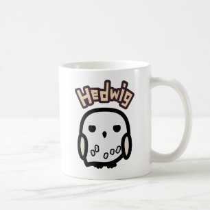 Caneca De Café Arte do Personagem de Desenho Hedwig