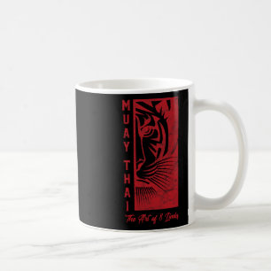 Caneca De Café Arte do Tigre Muay Thai dos 8 Membros Presente de