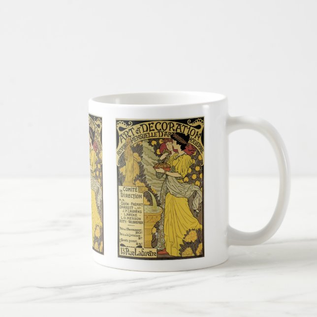 Caneca De Café Arte e decoração (Direita)