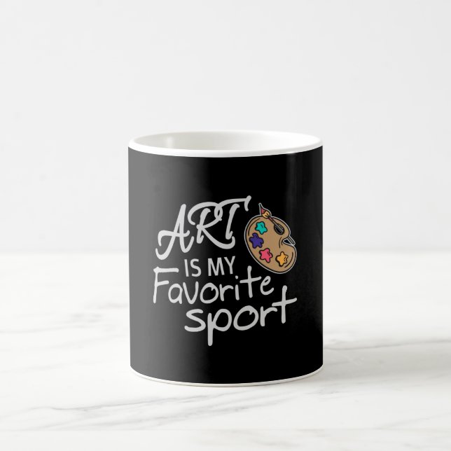 Caneca De Café Arte É Meu Esporte Favorito (Centro)