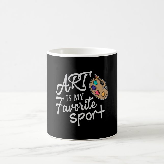 Caneca De Café Arte É Meu Esporte Favorito (Centro)