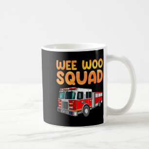 Caneca De Café Arte engraçada de bombeiro para crianças homens mu