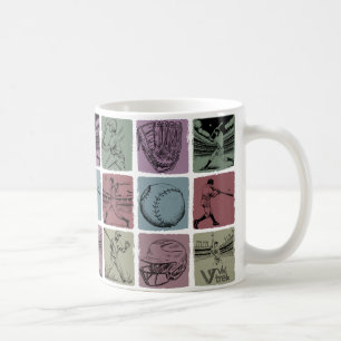 Caneca De Café Arte Esportiva Vintage Copos Bebida Presente Arte