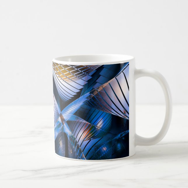 Caneca De Café Arte Fractal 28 Mug (Direita)