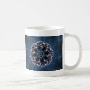 Caneca De Café Arte Fractal Pebsled