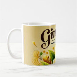 Caneca De Café Arte Ginger Tea Design AI