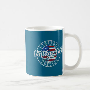 Caneca De Café Arte Gráfica de Selo Vintage 1966 60º Aniversário