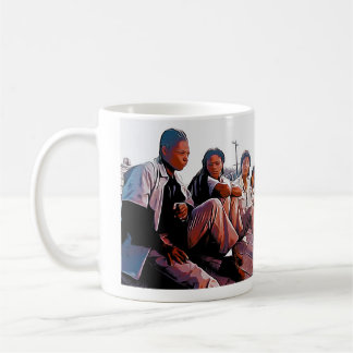Caneca De Café Arte Inspirada em Filmes Clássicos Negros dos Anos