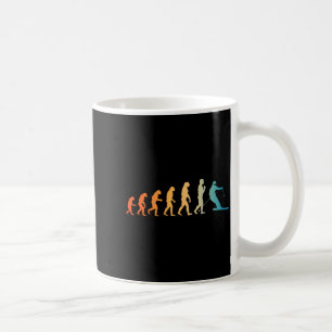 Caneca De Café Arte legal de esqui para homens e mulheres tema es
