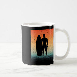 Caneca De Café Arte Legal de Surfista para Homens Rapazes Surfe H