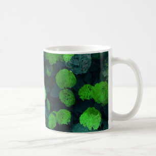 Caneca De Café Arte Legal e única do padrão floral/floral