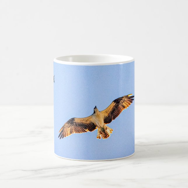 Caneca De Café Arte livre do Osprey (Centro)