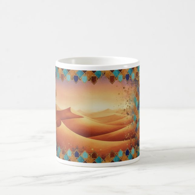 Caneca de Café Arte Marroquina Saara (Centro)