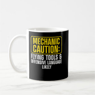 Caneca De Café Arte Mecânica Para Garagem De Arrasto De Arrasto