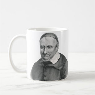 Caneca De Café Arte Misericórdia Suave de São Vicente de Paulo