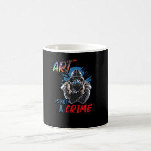 Caneca De Café Arte não é crime