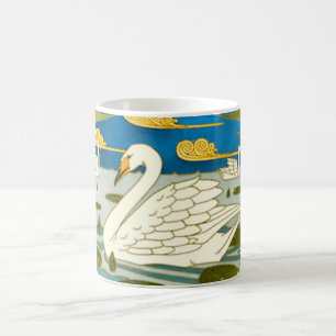 Caneca De Café Arte Nouveau da cisne