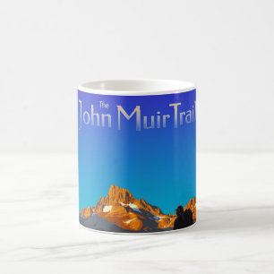 Caneca De Café Arte - Pico de Banner - Texto de Trilha de John Mu