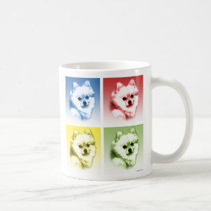 Caneca De Café Arte Pop da Pomerânia